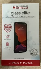 📀 InvisibleShield Glass Elite Screen Protection - iPhone 11 Pro / XS / X NEW