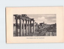 Postcard Roman Forum Taken from the Capitoline Hill Rome Italy