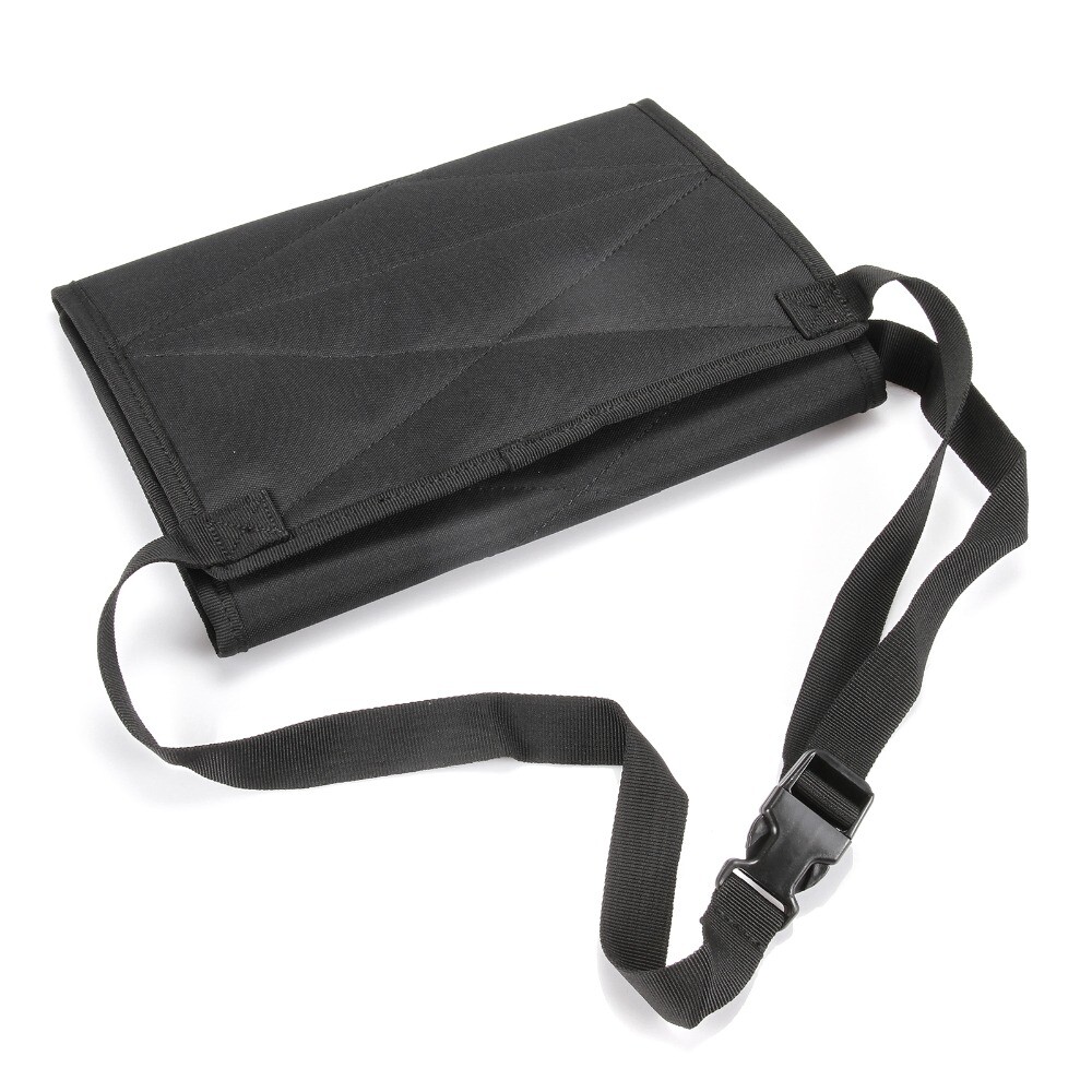 Under Car Seat Concealed Gun Holster - Pistol & Magazine Holder, Nylon, Right-Hand, Bedside/Desk Style