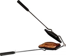 TOASTED SANDWICH SNACK MAKER TOASTIE. NO PLUGS, NON STICK Gas Stove Hob