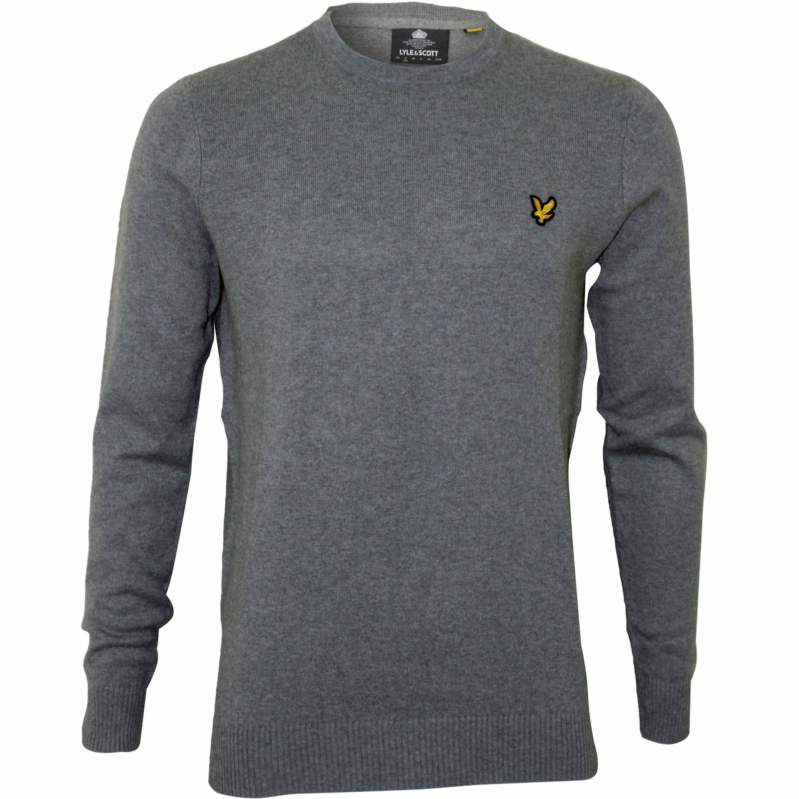 Lyle \u0026 Scott Crew-Neck Cotton Merino 
