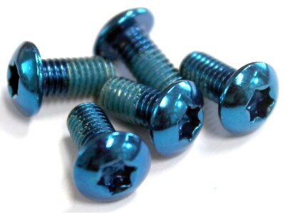 Clarks Blue Rotor Bolts CRB-6-ANO-BLUE (6 Bolts) NEW FREE UK POSTAGE ...