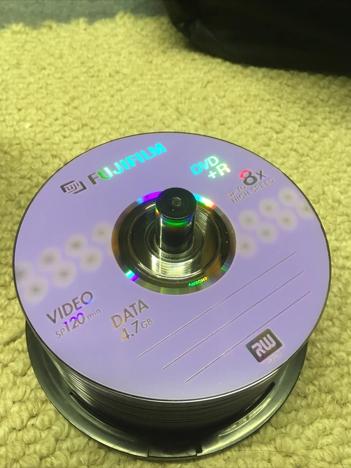 38x DVD+R Fujifilm Up To 8x Hi Speed Recordable Video 120 Min 4.7GB - Image 3 of 4