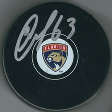  Autographed EVGENII DADONOV Florida Panthers Hockey Puck w/COA