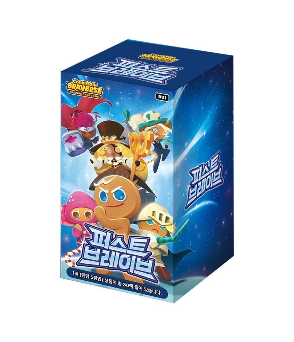 クッキーラン ブレイバーズ heChampion’s Ark cookierun Cookie Run Braverse First Brave Booster Card Vol.1 1Box 30Pack | eBay