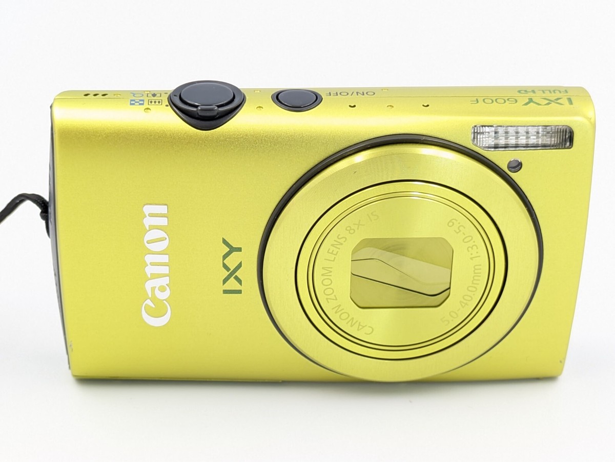 Canon IXY 600F Compact Digital Camera Yellow 12.1MP 8x zoom m | eBay