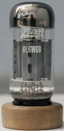 6L6WGB Zaerix NOS NIB Dual Disc Getter Amplitrex Tested - Picture 3 of 6