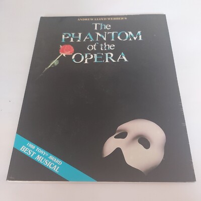 1988 Tony Award Best Musical, The Phantom Of The Opera, Music Book (MH291)