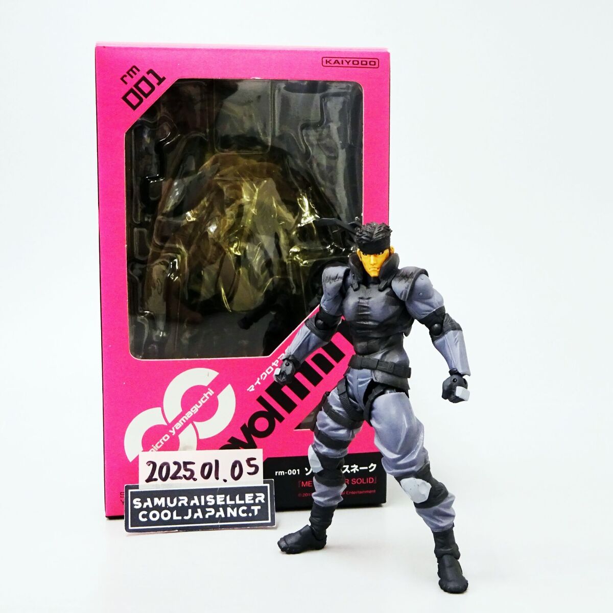 Micro Yamaguchi Revol Mini rm 001 SNAKE Metal Gear Solid Micro Yamaguchi Revol Mini rm 001 SNAKE Metal Gear Solid
