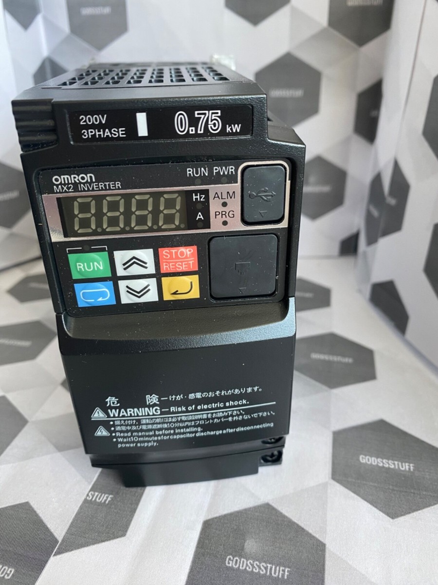 #新品 OMRON インバーター 3G3MX2-A2007 0.75KW 1PCS New Omron 3G3MX2-A2007-V1 Inverter | eBay