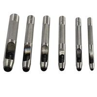 Xlpace 6pcs Waistband Watchband Belt Hole Eyelets Punch Diy Flat Chisel Leath... on sale Xlpace 6pcs Waistband Watchband Belt Hole Eyelets Punch Diy Flat Chisel Leath... on sale