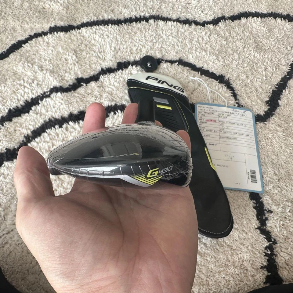 PING G430MAX Fairwaywood 3W 15deg RH Head Only with HC New - Image 2 of 4