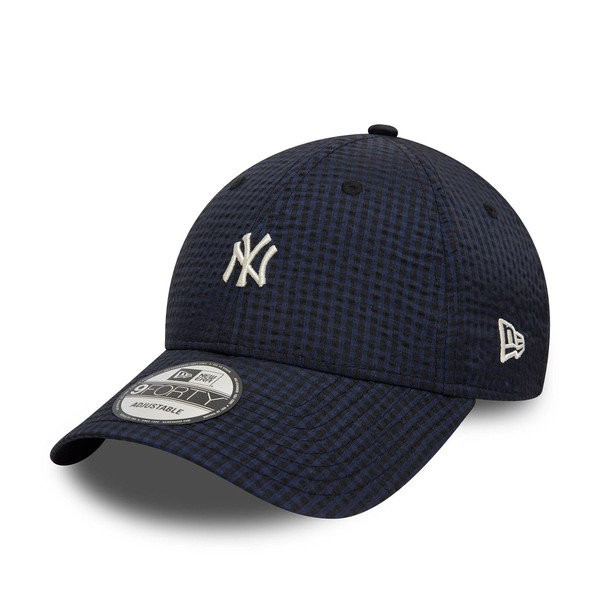 New Era 9FORTY Cap New York Yankees Seersucker Navy-image