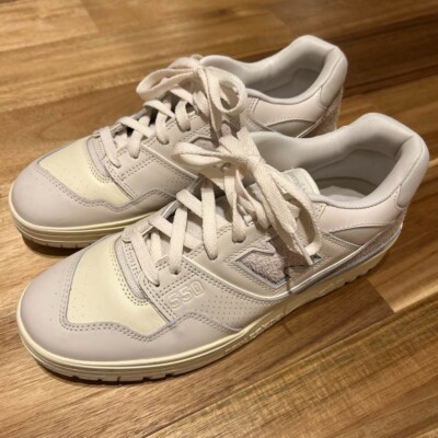 Aime Leon Dore X New balance Sneakers Shoes BB550AM1 Off White