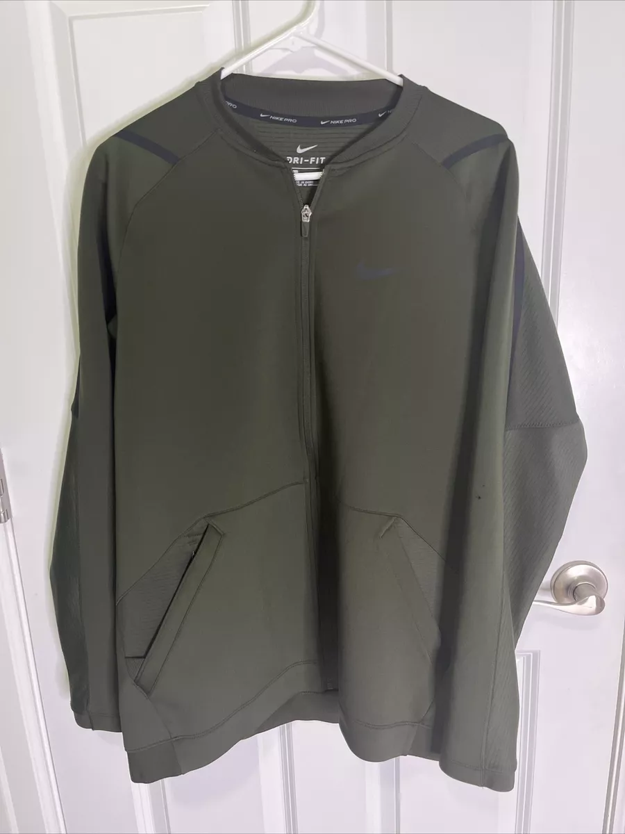 Nike pro training best sale jacket