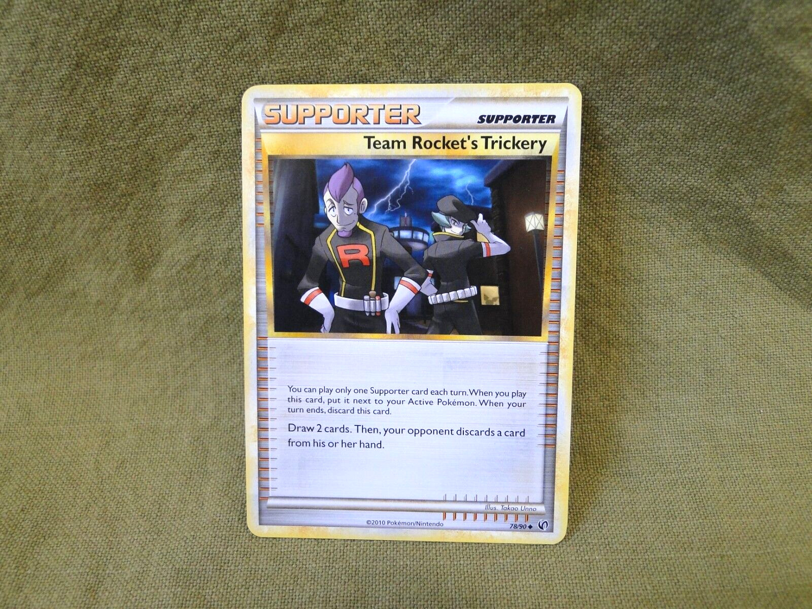 Pokemon Trading Card - Undaunted: Team Rocket's Trickery 78/90