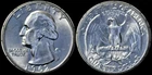1962 D Washington Quarter RPM D/D * 90% Silver * CHOICE GEM BU.