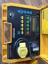 MARTINDALE ELECTRIC MICROPAT + PLUS PORTABLE DUAL VOLTAGE LOAD APPLIANCE TESTER