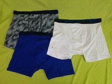 Fruit of the Loom Boy's XL Breathable Boxer Briefs 3 PACK  Fly No Package