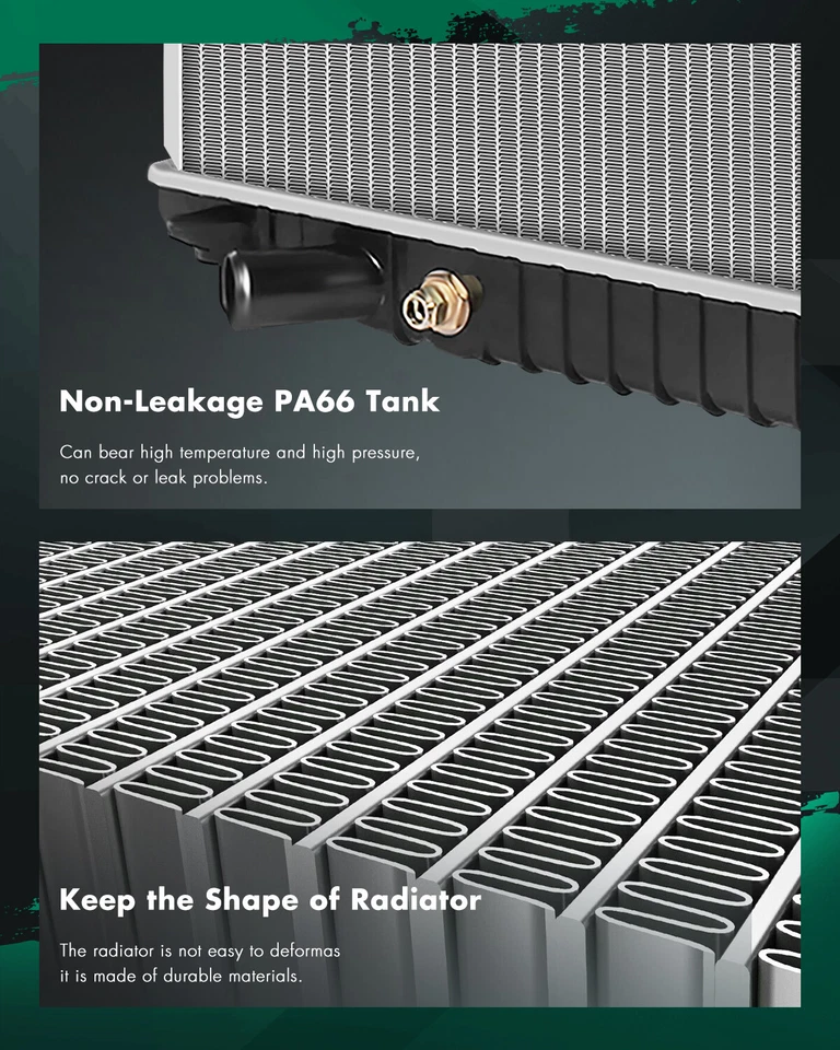 For 2002 2003-2004 Oldsmobile Bravada 4.2L l6 New Aluminum Radiator Fits 2458 Foto 4 de 4