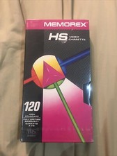Memorex Vhs Video Cassette. brand new.