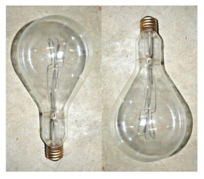 2-PK 750/CL CLEAR 750W 125V Light Bulb LAMP Mogul E39 Base NEW KenRad 230128