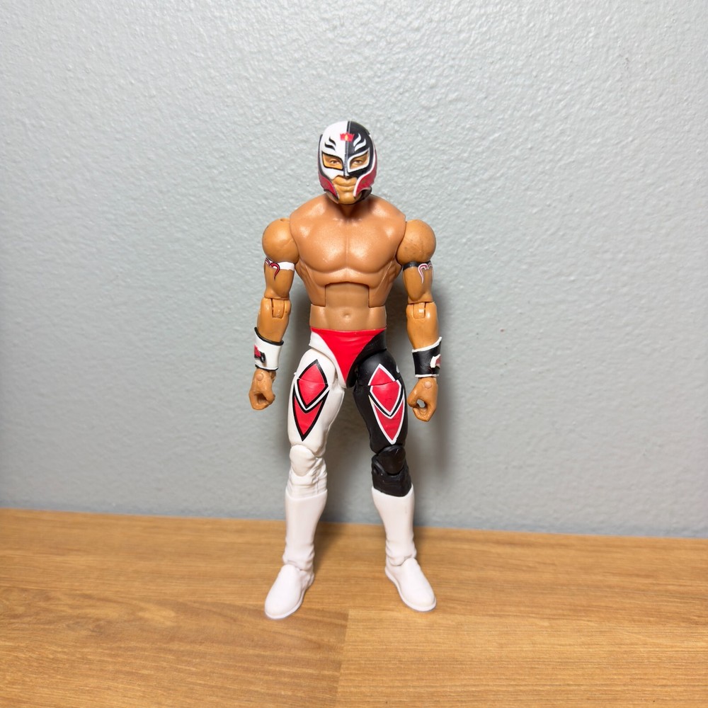 WWE Rey Mysterio Elite Series 32 Action Figure Toy Mattel Wrestling Flashback