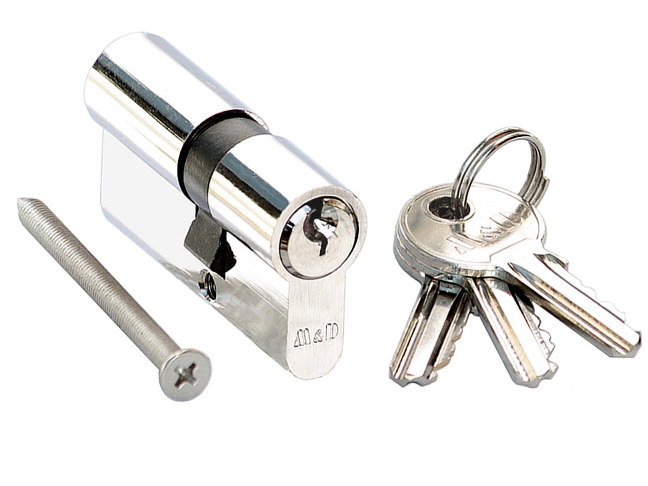 Profile Cylinder Lock Cylinder 35/35 Door Cylinder Door Lock Cylinder M&D Nickel