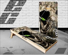 Bow Reaper Buck Camo Cornhole Boards Bean Bag Toss Game