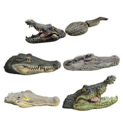Alligator Head Decoy Pond Float Giant Realistic Look Floating Alligator Decoy | eBay
