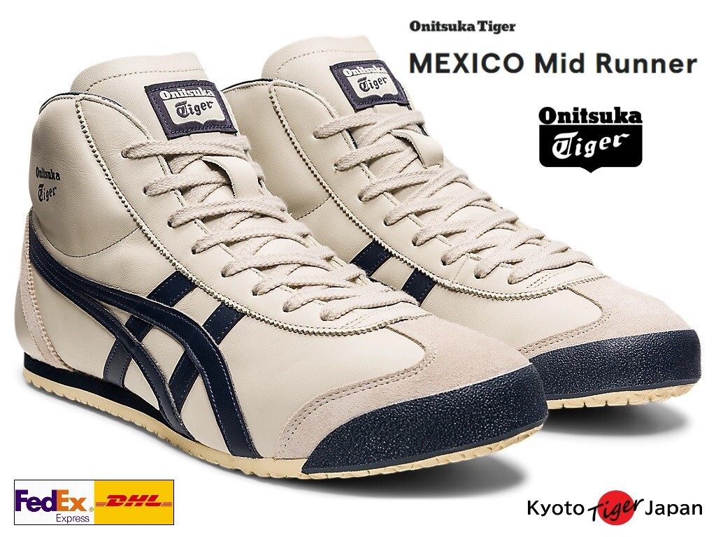 Onitsuka Tiger MEXICO Mid Runner (BIRCH) 1183B577.200 Onitsuka Tiger MEXICO Mid Runner (BIRCH) 1183B577.200