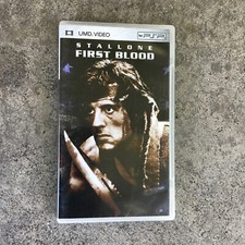 First Blood UMD, 2005 PSP Sony Playstation Portable Movie Complete With Case