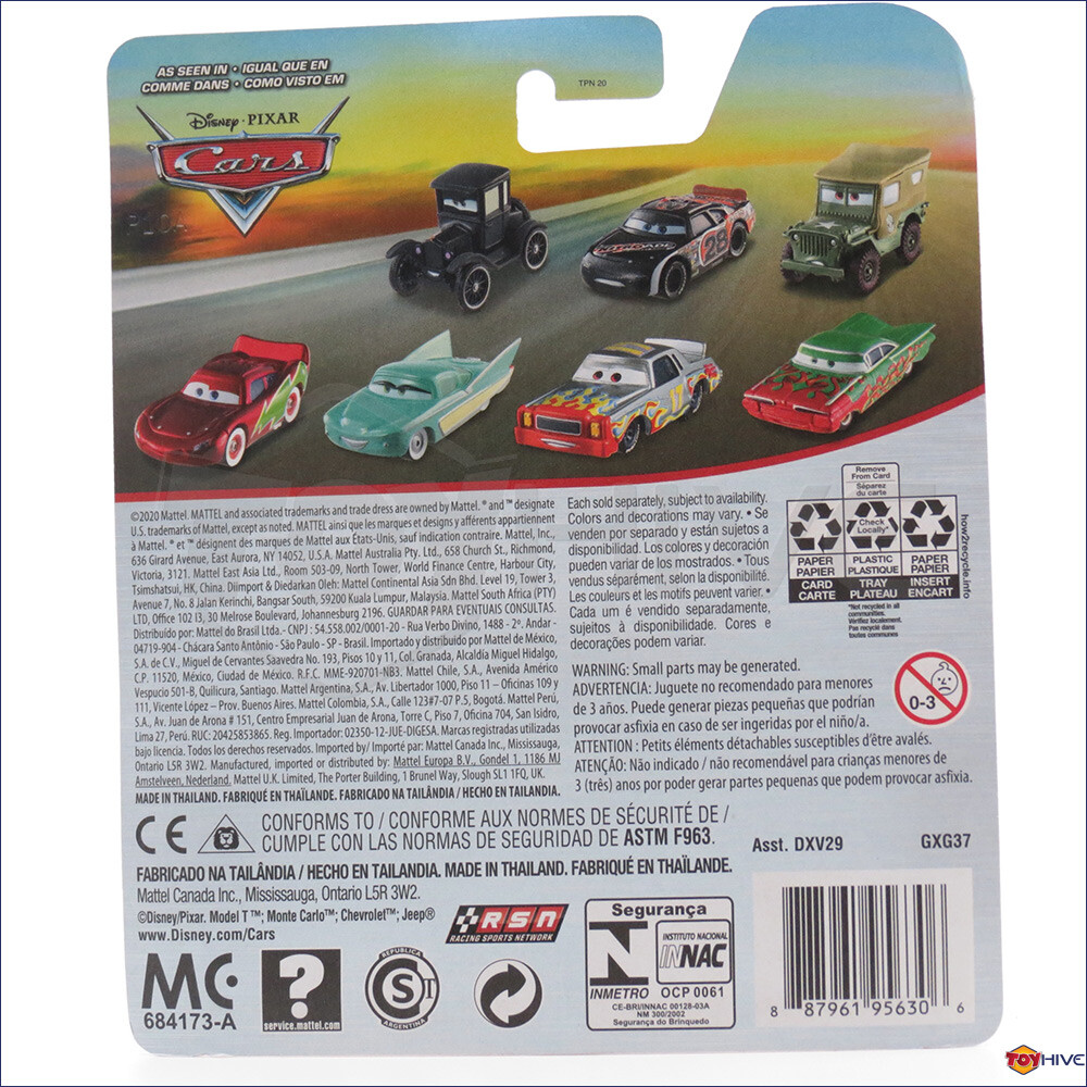 Disney Pixar Cars Lizzie Ford model T Metal Edition 2020 diecast