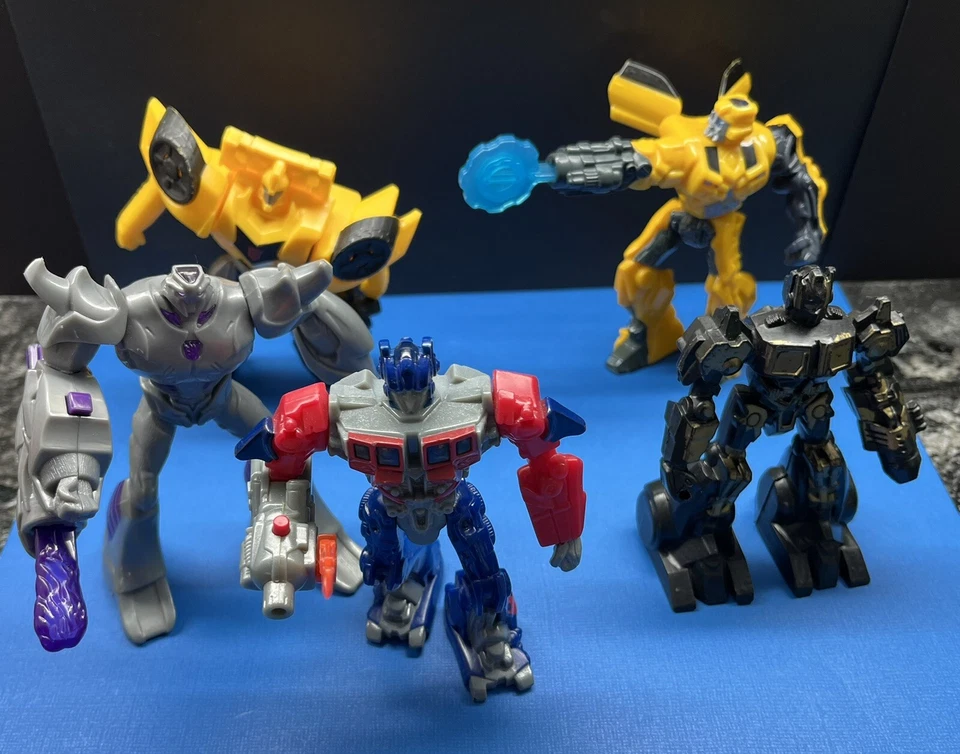 2010-16 McDonald Transformers Optimus Prime Bumblebee Megatron Cyber Prime 🔥🔥 - Image 3 of 4