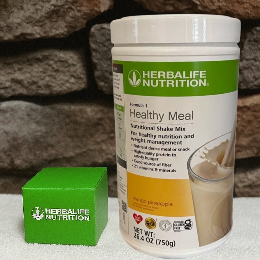 NEW Herbalife Formula 1 Healthy Meal Nutritional Shake Mix Free