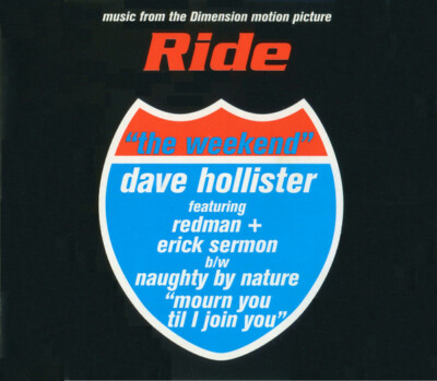 DAVE HOLLISTER FT REDMAN - THE WEEKEND - CD SINGLE MAXI 3 TITEL