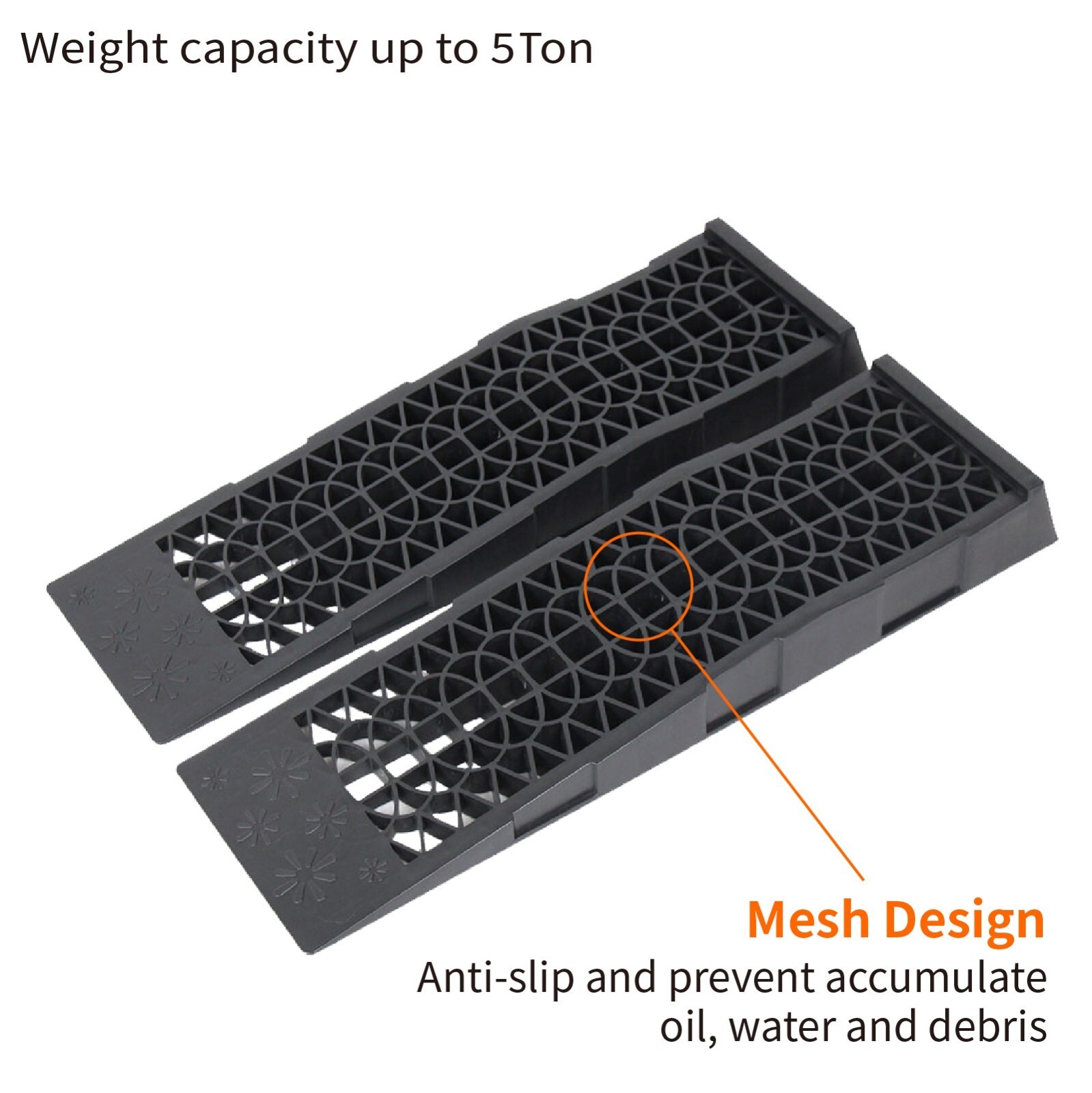 2X Low Level Rise Car Ramps 5 Ton Sports Classic Car Storage Motor ...