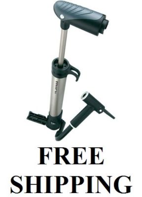 Topeak TMM-1 Mini Morph Frame / Floor Alloy Bike Pump Easier to pump 100psi+