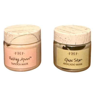 FarmHouse Fresh Mask Duo Pudding Apeel Tapioca + Guac Star Avocado Mask NEW FHF