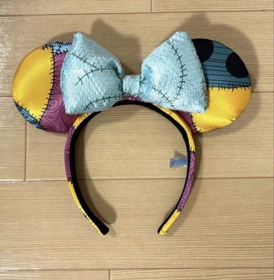 Tokyo Disney Resort Headband Nightmare Before Christmas Sally Halloween Uesd