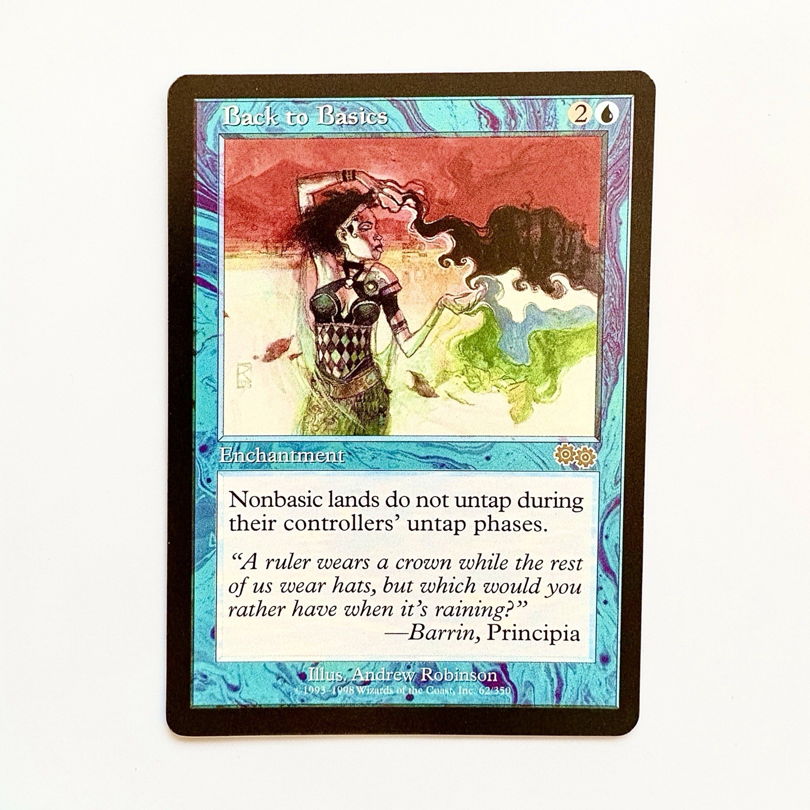 Back to Basics MTG Urza’s Saga 62/350 Enchantment Near Mint Lightly Played 1998