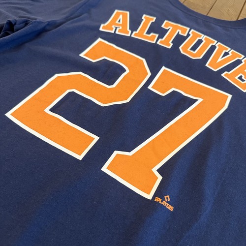 New Nike Houston Astros Jose Altuve #27 Jersey Shirt Size Men's Large - Picture 5 of 6