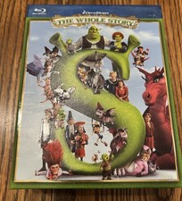 Shrek: The Whole Story Blu-Ray, 2010, 4-Disc Box Set 1-4 Movie Dreamworks