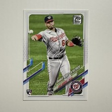 2021 Topps Update Series Base RC Luis Garcia - Washington Nationals #US261 B6C