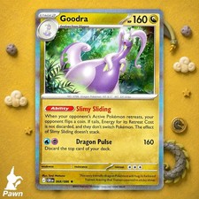 Goodra Holo 68/86 Chaos Rising Rare Pokemon TCG Card Game NM Art Tonji Matsuno