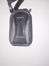 Sony Cyber-Shot Camera Case Bag Only Black, Compartments, Shoulder Strap