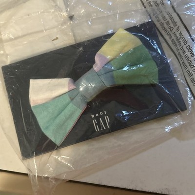 Rare Baby Gap Toddler Plaid Bow Tie New!