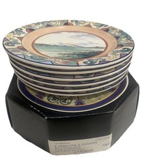 Gien Ottoman Cake / desert plates Set Of 6