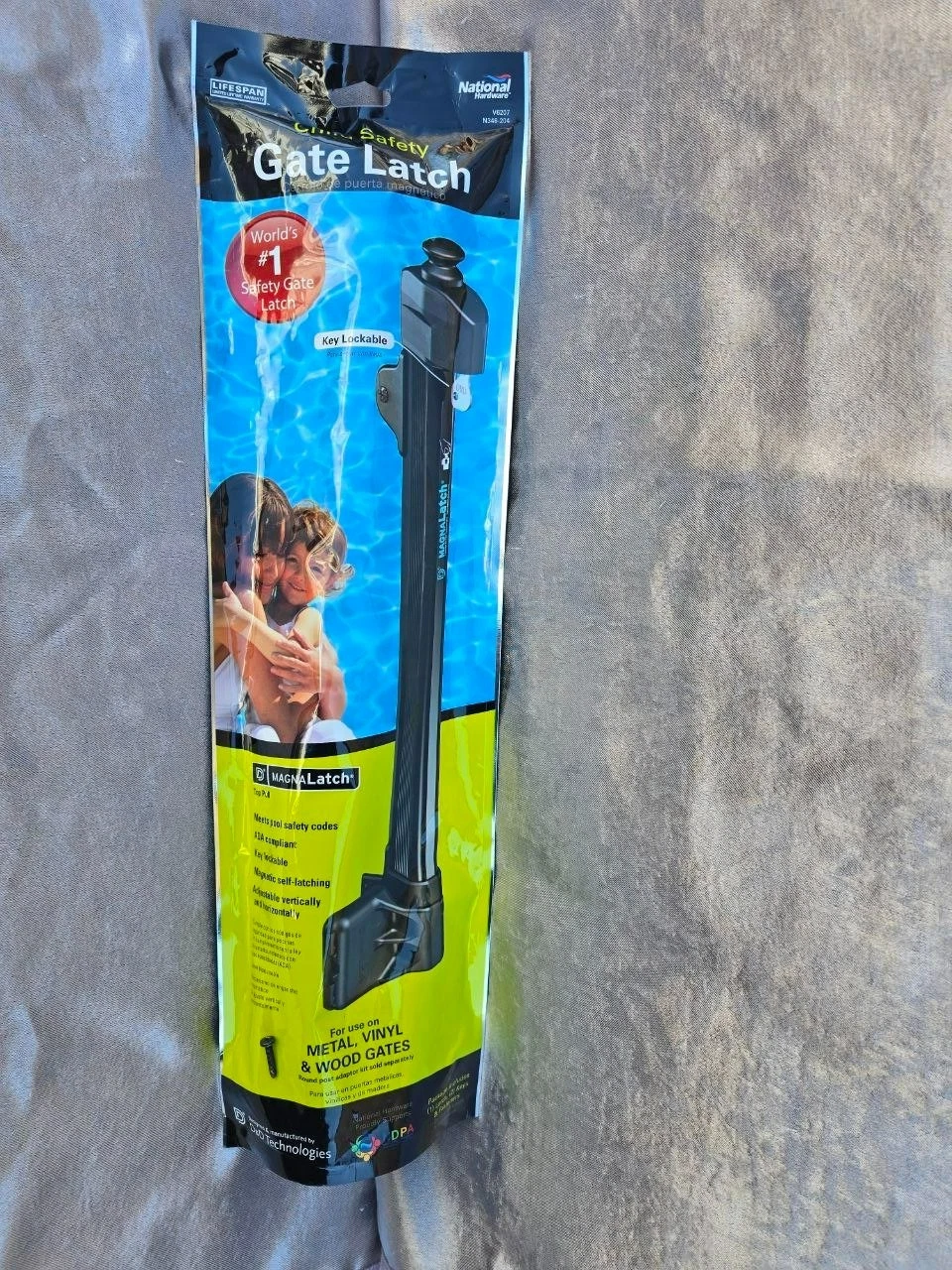 National Hardware №346-204 Child Safety Gate Latch