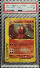 2003 Pokemon Skyridge # H16 Magcargo Holo PSA 10 Card! GEM MINT! Trusted Seller! on eBay